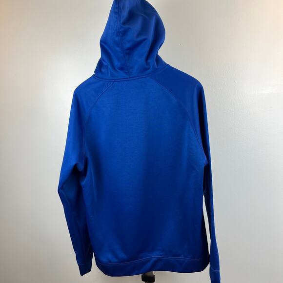 Colosseum Royal DePaul Blue Demons Arch and Logo Hoodie Men's Large - Picture 5 of 11